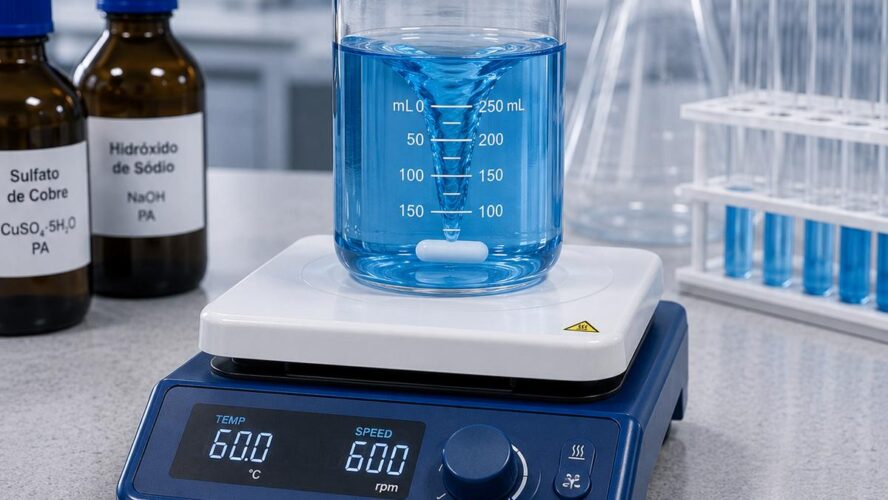 Como escolher um agitador magnético com aquecimento para laboratório