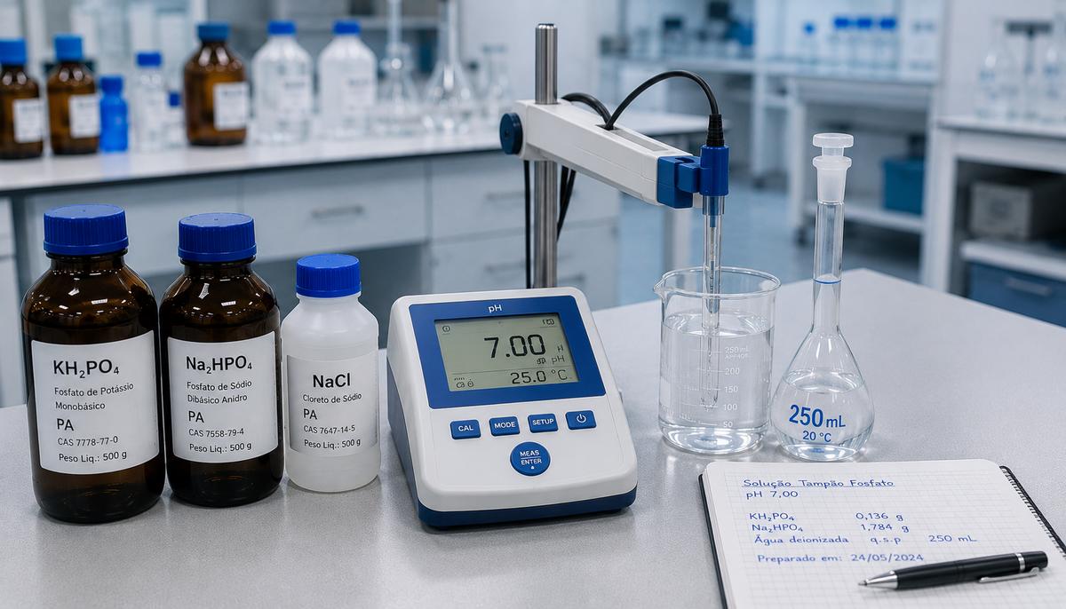 Como preparar soluções tampão em laboratório: princípios, receitas e aplicações