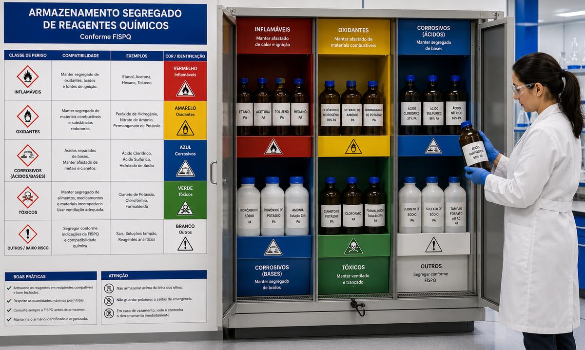 Como ler e interpretar a FISPQ de um reagente químico