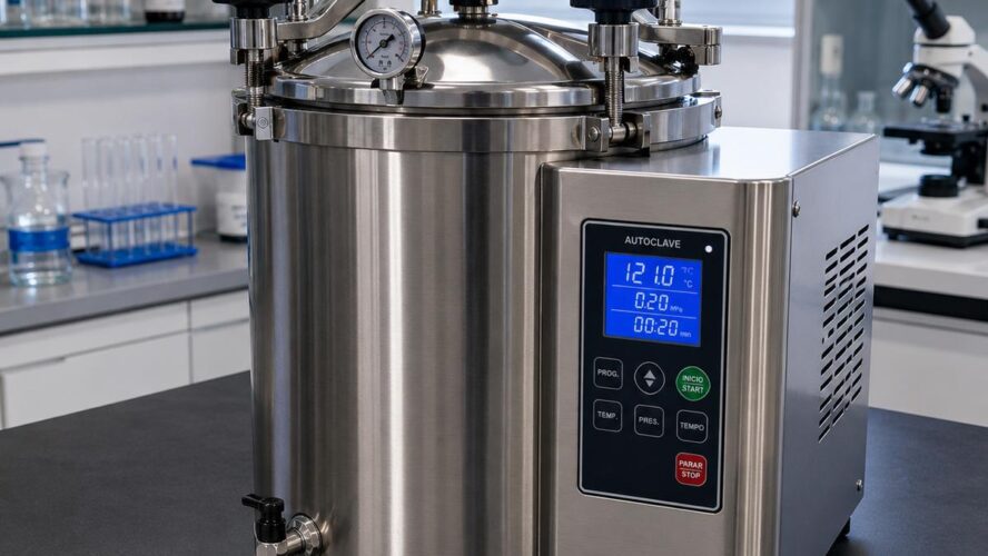 Autoclave de laboratório: como funciona, tipos e validação do ciclo de esterilização